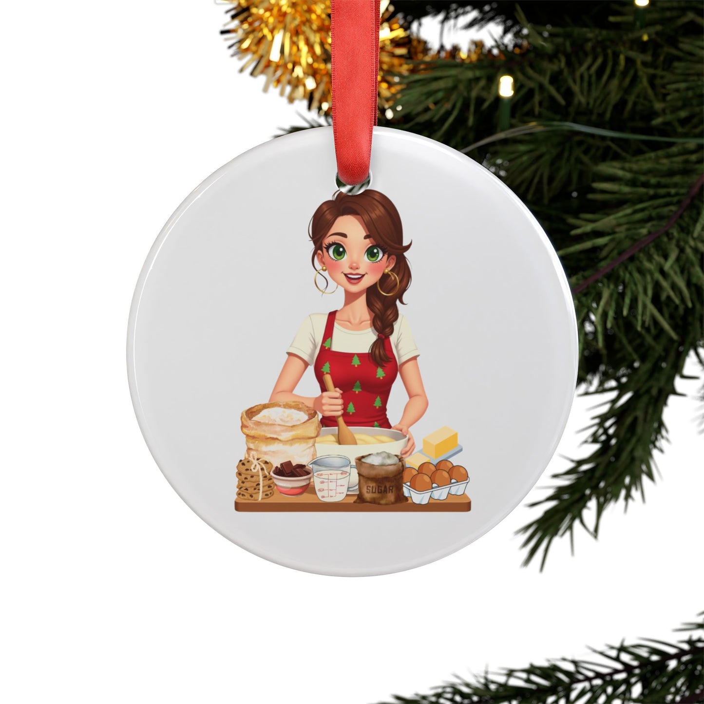 Custom Christmas gift ornament for baking lovers
Brown hair girl Christmas ornament for kids
Personalized holiday ornament for bakers and chefs
Cute custom tree ornament for bakers with brown hair
Custom baking girl ornament for Christmas gift ideas
Personalized baking ornament for holiday decorations
Unique handmade ornament for Christmas gifting
Personalized kids ornament with a baking theme
Baking girl ornament for personalized holiday decor
Custom Christmas decoration for baking enthusiasts