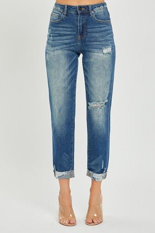 Find your go-to pair of high-rise boyfriend jeans for women Create effortless style with women's high-rise boyfriend jeans Make a fashion statement with trendy high-rise boyfriend jeans Explore the latest trends with stylish high-rise boyfriend jeans Dress up or down with versatile women's high-rise boyfriend jeans