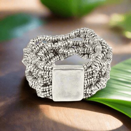 Handcrafted pewter bracelet for women
Unique artisan pewter bracelet
Vintage-inspired pewter bracelet
Rustic pewter bracelet for casual wear 
Boho-style pewter bracelet for women
Affordable handmade pewter bracelet
Modern minimalist pewter bracelet
Pewter bracelet with intricate designs
Eco-friendly pewter bracelet for daily wear
Statement pewter bracelet for women
Designer pewter bracelet collection
