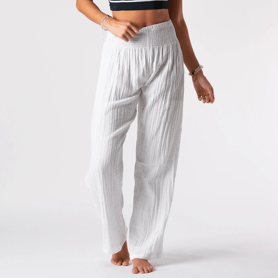 White Cabana Pants