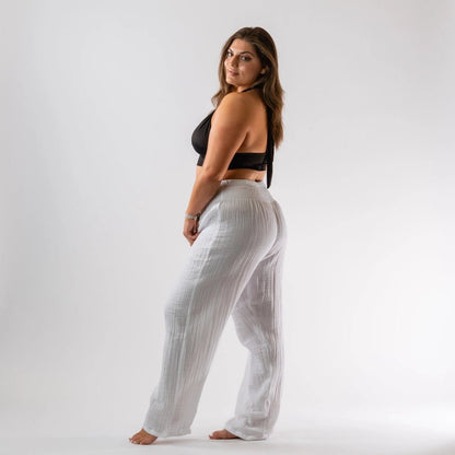 White Cabana Pants