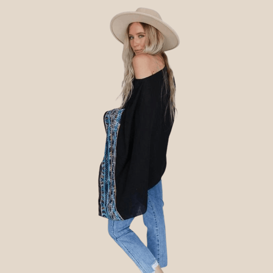 Women's poncho top for casual and stylish outfits
Boho poncho top for a free-spirited look
Lightweight poncho blouse for summer wear
Flowing poncho shirt for effortless style
Casual poncho top for everyday wear
Women's poncho tunic for layering