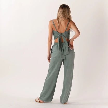 Stylish and comfortable women's wide leg drawstring pants for effortless style Trendy wide leg drawstring pants perfect for casual and chic looks Elevate your wardrobe with fashionable women's wide leg drawstring pants Explore versatile wide leg drawstring pants tailored for modern women Step into sophistication with wide leg drawstring pants for ladies